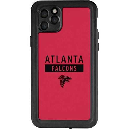 NFL Atlanta Falcons Red Performance Series iPhone 11 Pro Max Waterproof Case