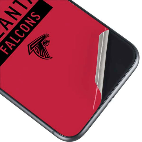 NFL Atlanta Falcons Red Performance Series iPhone 11 Skin