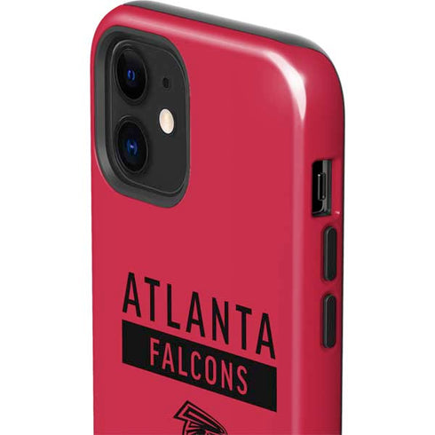 NFL Atlanta Falcons Red Performance Series iPhone 12 Impact Case
