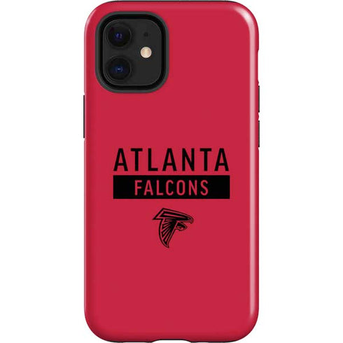 NFL Atlanta Falcons Red Performance Series iPhone 12 Mini Impact Case