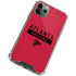 NFL Atlanta Falcons Red Performance Series iPhone 12 Pro Max Clear Case