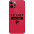 NFL Atlanta Falcons Red Performance Series iPhone 12 Pro Max Skin