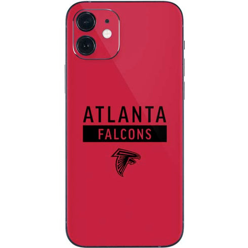 NFL Atlanta Falcons Red Performance Series iPhone 12 Skin
