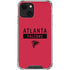 NFL Atlanta Falcons Red Performance Series iPhone 13 Clear Case