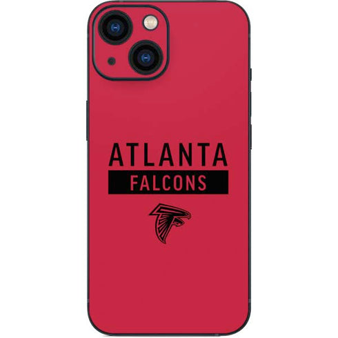 NFL Atlanta Falcons Red Performance Series iPhone 13 Mini Skin