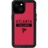 NFL Atlanta Falcons Red Performance Series iPhone 13 Mini Waterproof Case