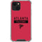 NFL Atlanta Falcons Red Performance Series iPhone 14 Clear Case