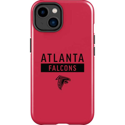 NFL Atlanta Falcons Red Performance Series iPhone 15 Plus Impact Case