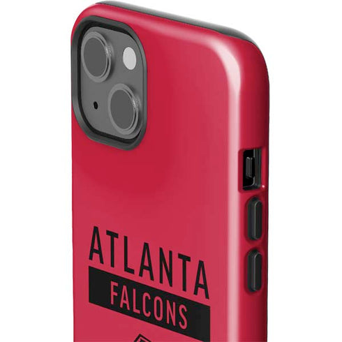 NFL Atlanta Falcons Red Performance Series iPhone 14 Plus Impact Case