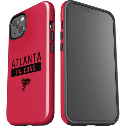 NFL Atlanta Falcons Red Performance Series iPhone 15 Plus Impact Case