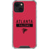 NFL Atlanta Falcons Red Performance Series iPhone 15 Plus Clear Case