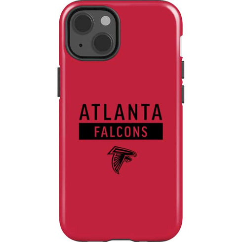 NFL Atlanta Falcons Red Performance Series iPhone 15 Impact Case