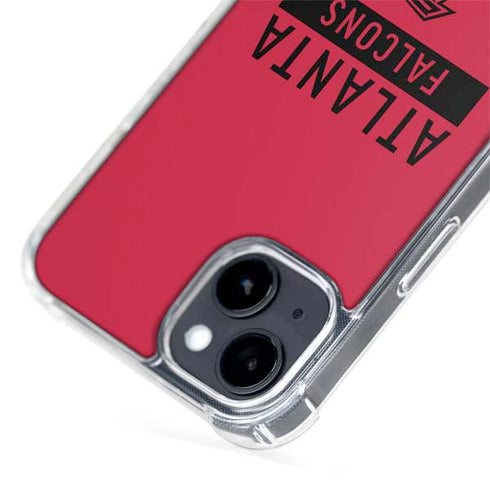 NFL Atlanta Falcons Red Performance Series iPhone 14 Plus MagSafe Case