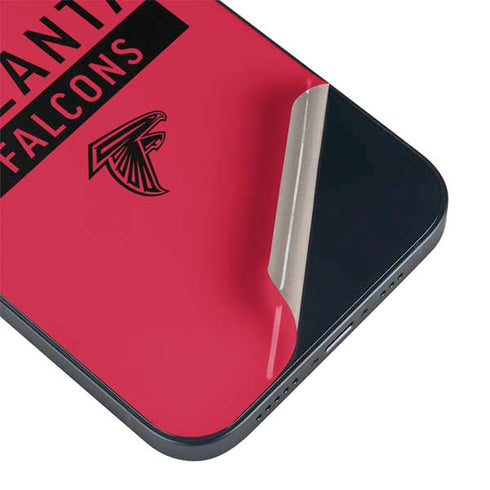 NFL Atlanta Falcons Red Performance Series iPhone 15 Plus Skin
