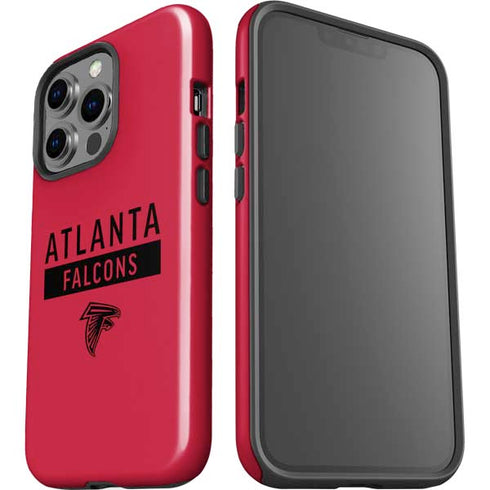 NFL Atlanta Falcons Red Performance Series iPhone 14 Pro Impact Case