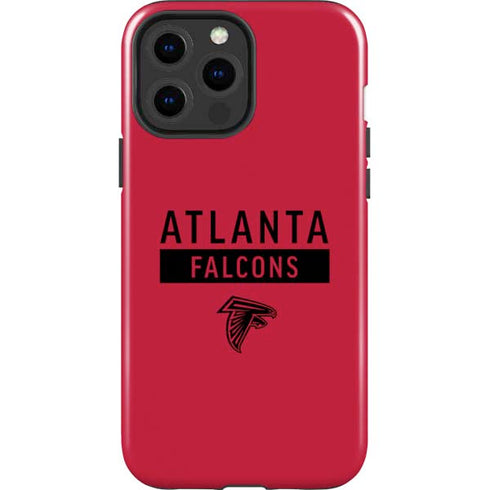 NFL Atlanta Falcons Red Performance Series iPhone 15 Pro Max Impact Case