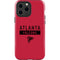 NFL Atlanta Falcons Red Performance Series iPhone 15 Pro Max Impact Case