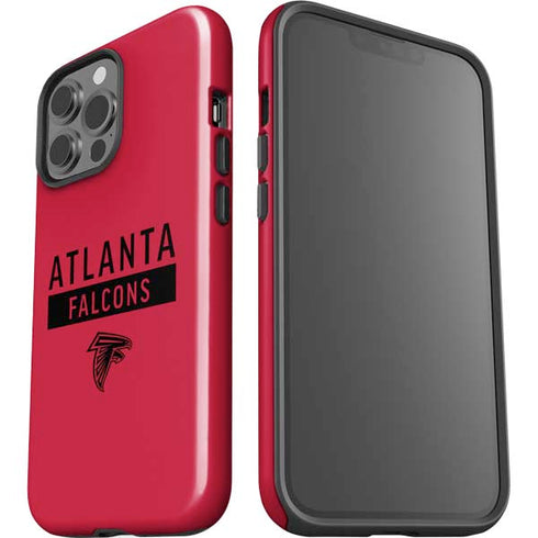 NFL Atlanta Falcons Red Performance Series iPhone 15 Pro Max Impact Case