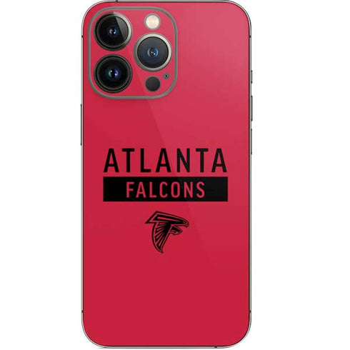NFL Atlanta Falcons Red Performance Series iPhone 15 Pro Skin