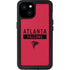 NFL Atlanta Falcons Red Performance Series iPhone 15 Plus Waterproof Case