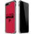 NFL Atlanta Falcons Red Performance Series iPhone 7/8 Plus Clear Case