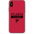 NFL Atlanta Falcons Red Performance Series iPhone X Skin
