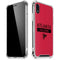 NFL Atlanta Falcons Red Performance Series iPhone XR Clear Case