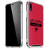 NFL Atlanta Falcons Red Performance Series iPhone XR Clear Case
