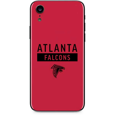 NFL Atlanta Falcons Red Performance Series iPhone XR Skin