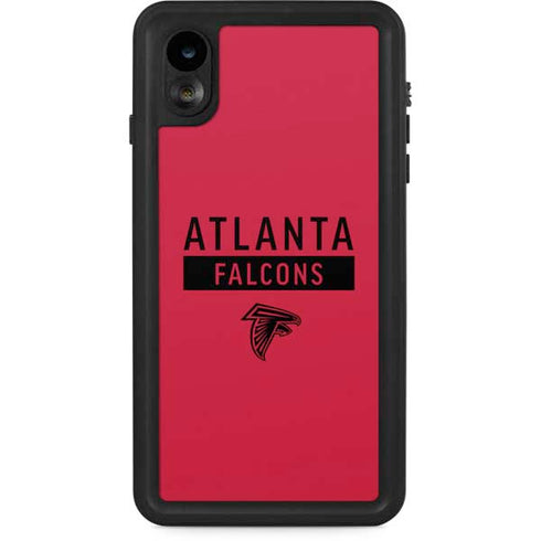 NFL Atlanta Falcons Red Performance Series iPhone XR Waterproof Case