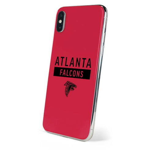 NFL Atlanta Falcons Red Performance Series iPhone XS Max Skin
