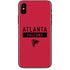 NFL Atlanta Falcons Red Performance Series iPhone XS Skin