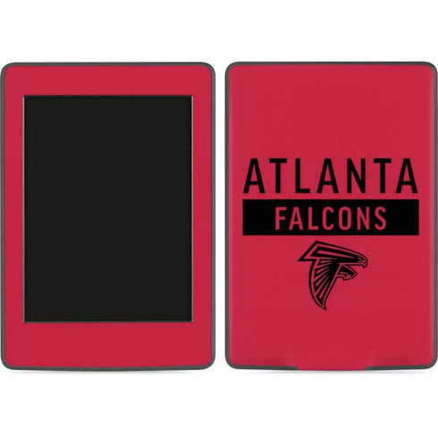 NFL Atlanta Falcons Red Performance Series Amazon Kindle Skin