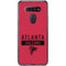 NFL Atlanta Falcons Red Performance Series LG K51/Q51 Clear Case
