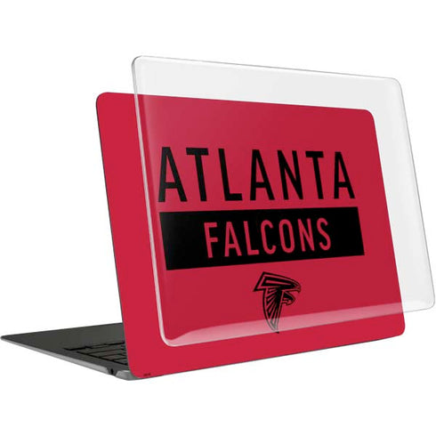 NFL Atlanta Falcons Red Performance Series MacBook Air 15in (2023-2025) Case plus Skin