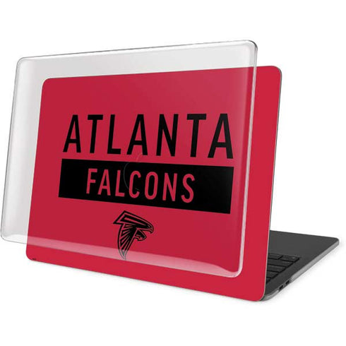 NFL Atlanta Falcons Red Performance Series MacBook Pro 13in (2020) Case plus Skin