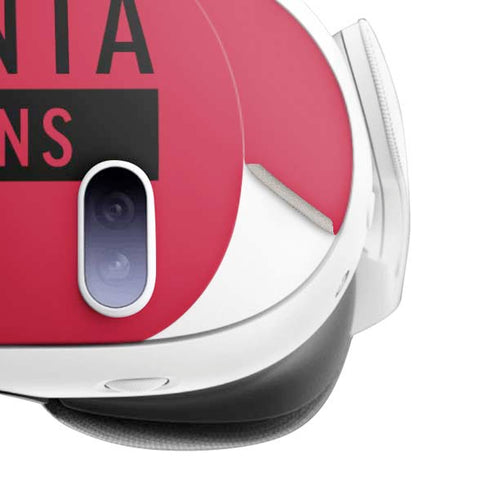 NFL Atlanta Falcons Red Performance Series Meta Quest 3 Skin