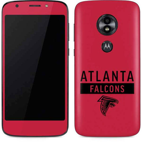 NFL Atlanta Falcons Red Performance Series Moto E5 Play Skin