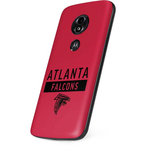 NFL Atlanta Falcons Red Performance Series Moto E5 Play Skin