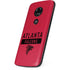 NFL Atlanta Falcons Red Performance Series Moto E5 Play Skin