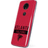 NFL Atlanta Falcons Red Performance Series Moto E5 Plus Skin