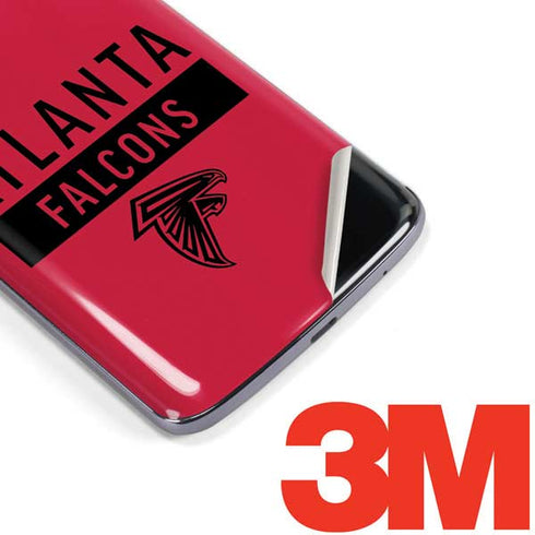 NFL Atlanta Falcons Red Performance Series Moto E5 Plus Skin