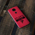 NFL Atlanta Falcons Red Performance Series Moto E5 Plus Skin
