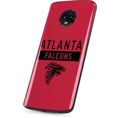 NFL Atlanta Falcons Red Performance Series Moto G6 Skin