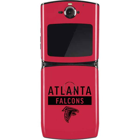 NFL Atlanta Falcons Red Performance Series Motorola RAZR Skin