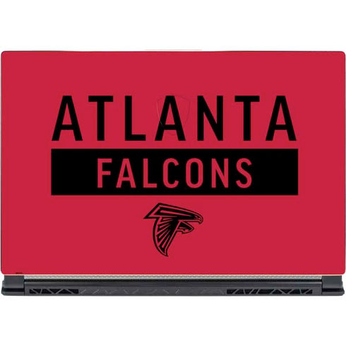 NFL Atlanta Falcons Red Performance Series MSI GS65 Stealth Laptop Skin