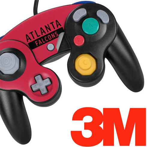 NFL Atlanta Falcons Red Performance Series Nintendo GameCube Controller Skin
