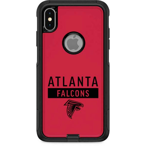 NFL Atlanta Falcons Red Performance Series Otterbox Commuter iPhone Skin