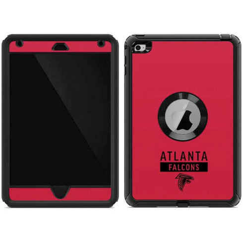 NFL Atlanta Falcons Red Performance Series Otterbox Defender iPad Skin