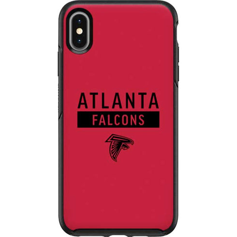 NFL Atlanta Falcons Red Performance Series Otterbox Symmetry iPhone Skin